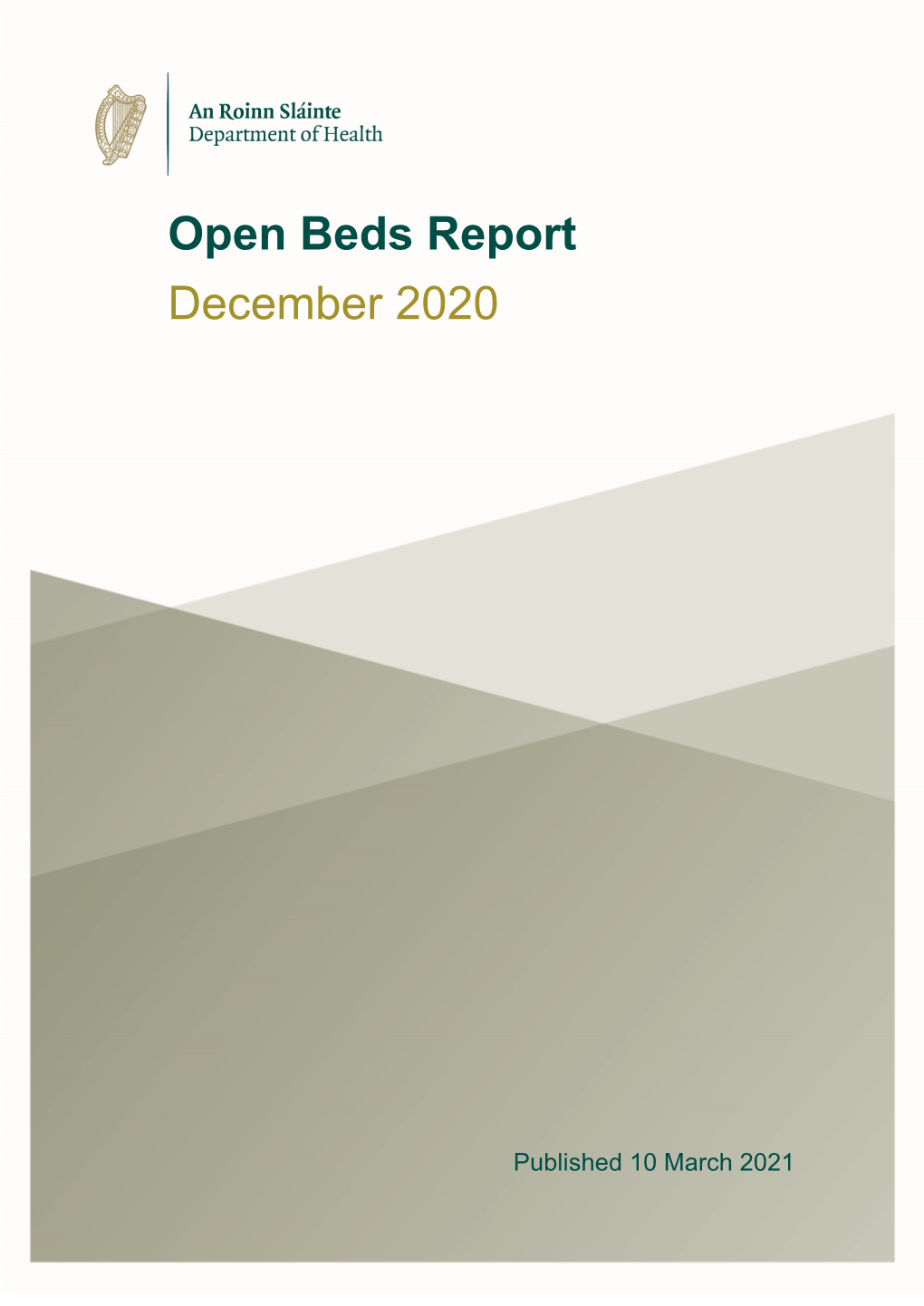 Open Beds Report December 2020