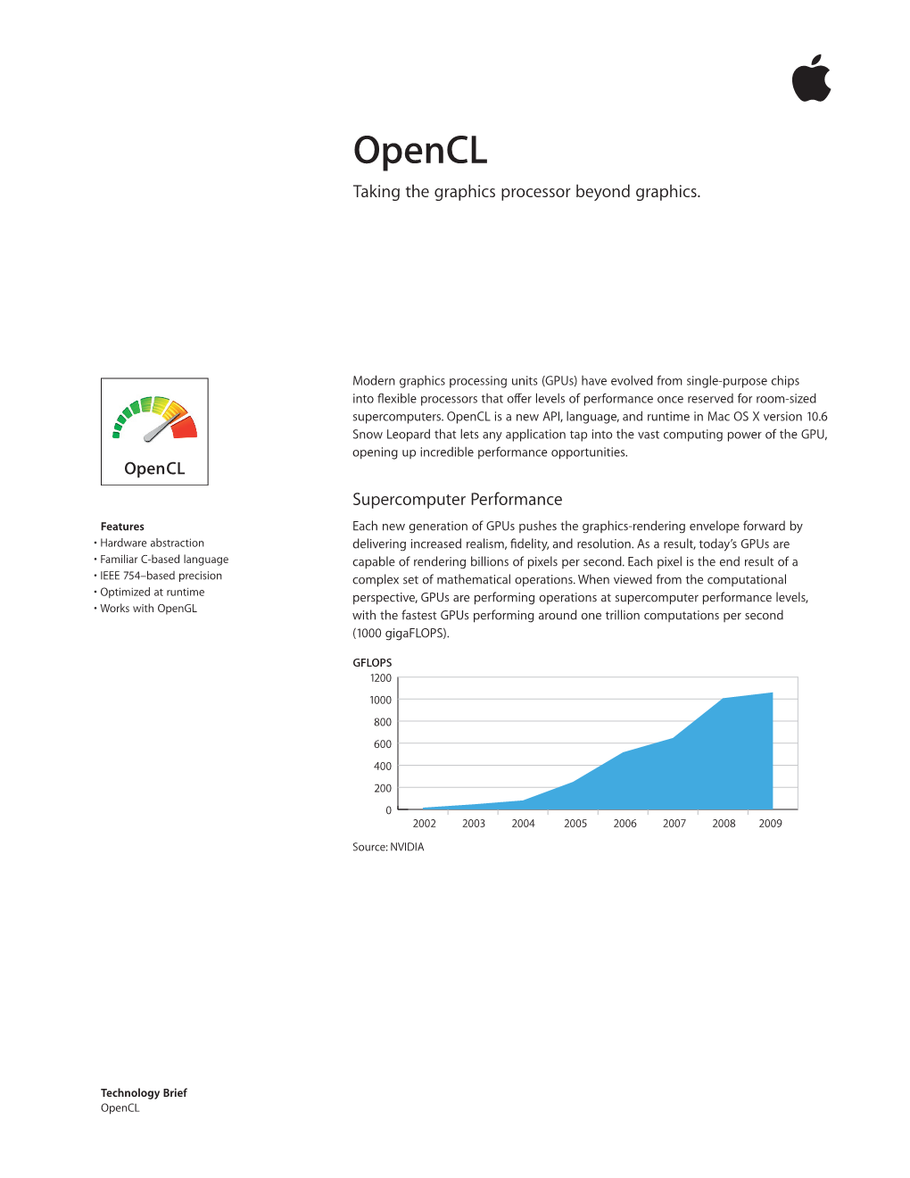 Opencl Taking the Graphics Processor Beyond Graphics