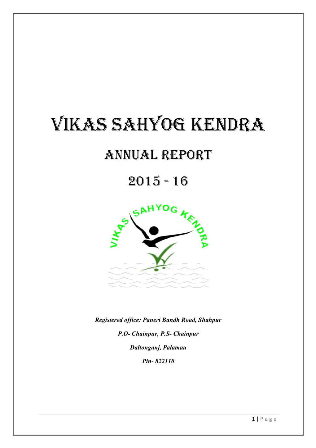 Annual Report 2015 - 16