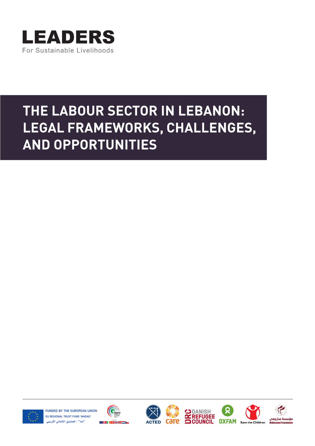The Labour Sector in Lebanon: Legal Frameworks