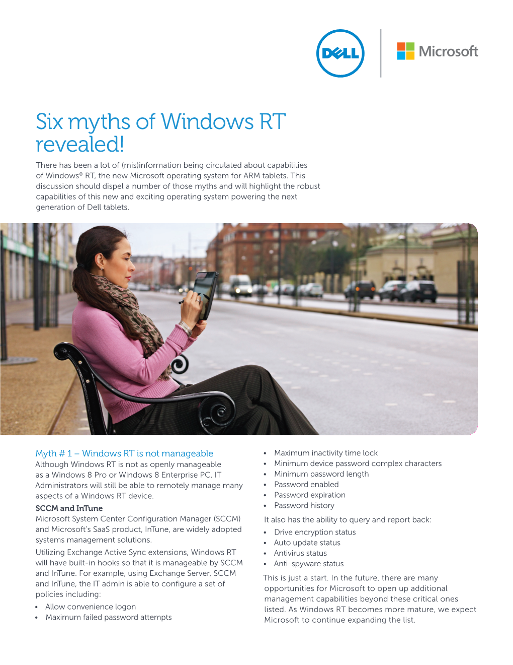Six Myths of Windows RT Revealed!