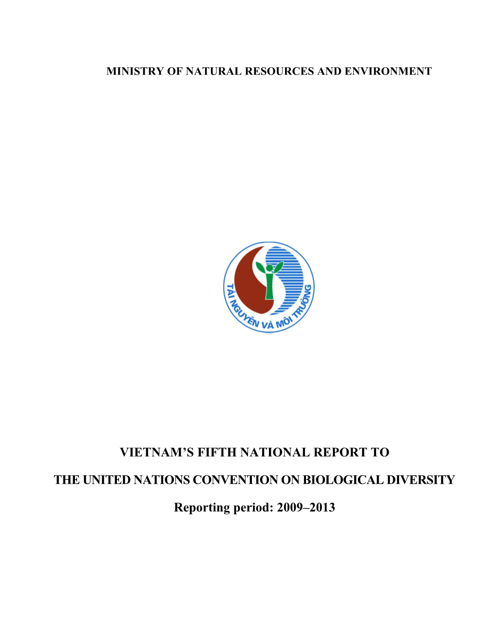 CBD Fifth National Report - Vietnam (English Version)