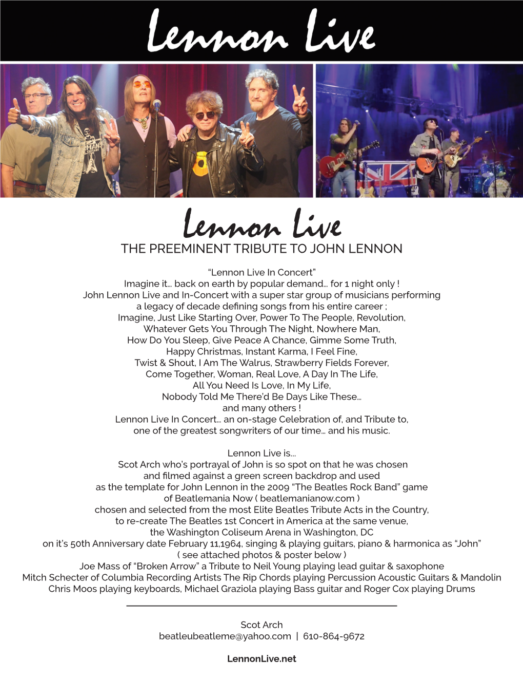 Lennon Live in Concert