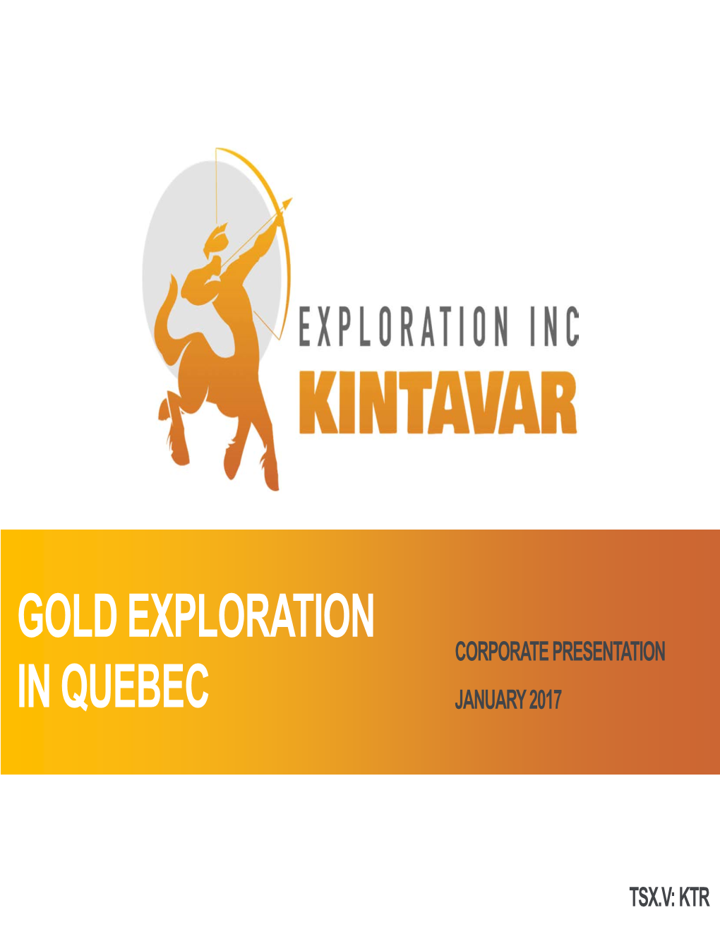 Gold Exploration in Quebec