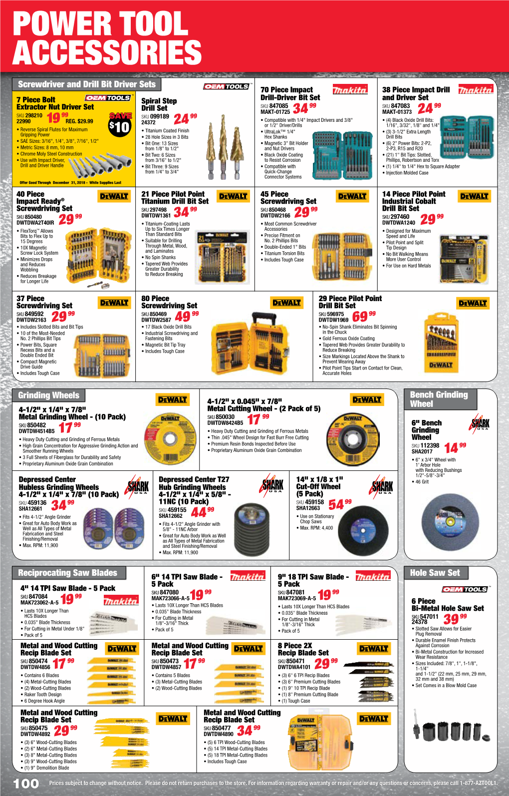 Power Tool Accessories