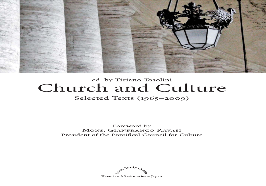 Church and Culture