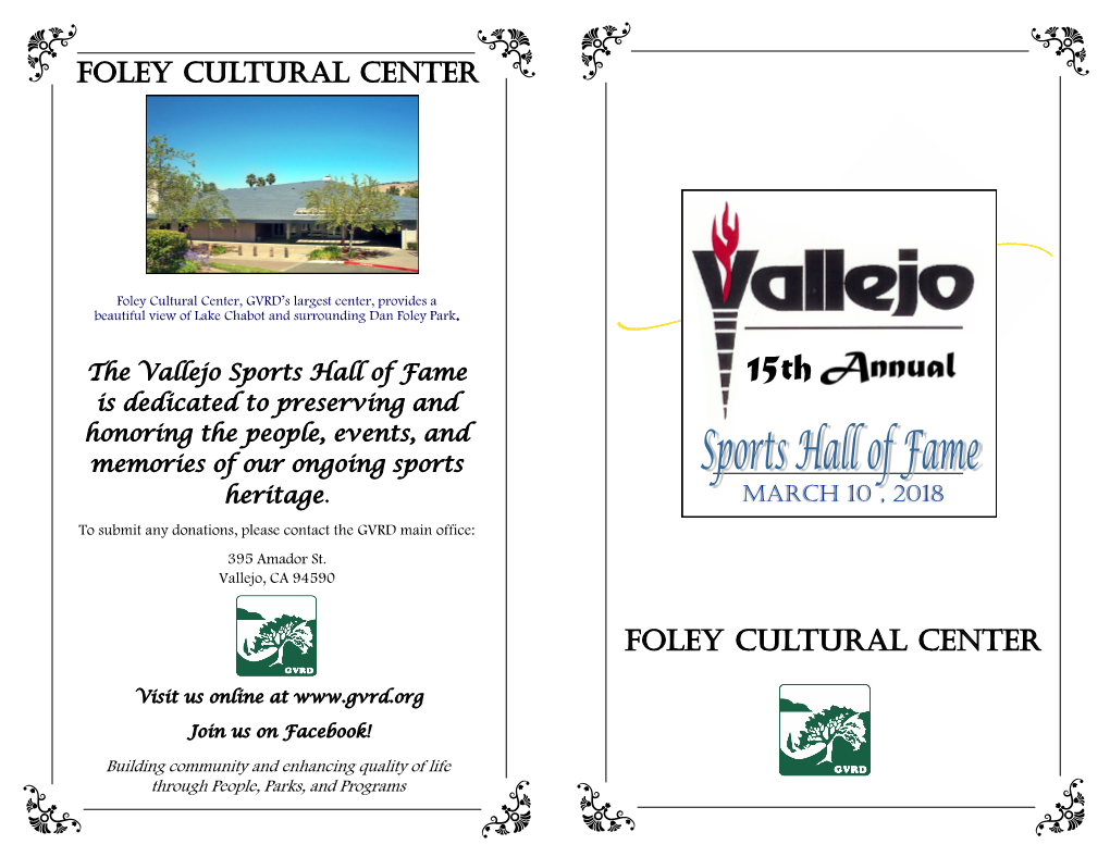 Foley Cultural Center