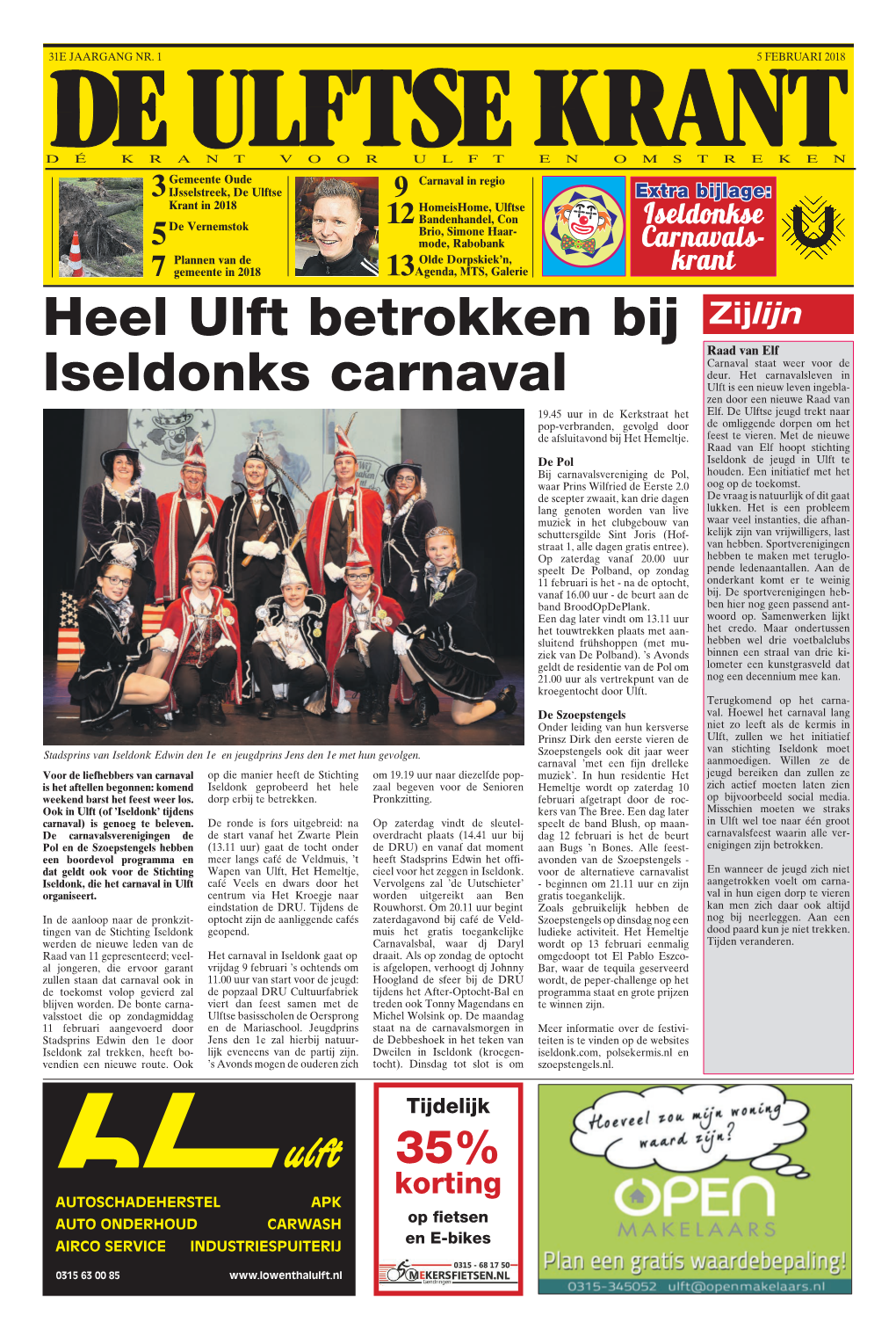Ulftse Krant Carnaval 2018
