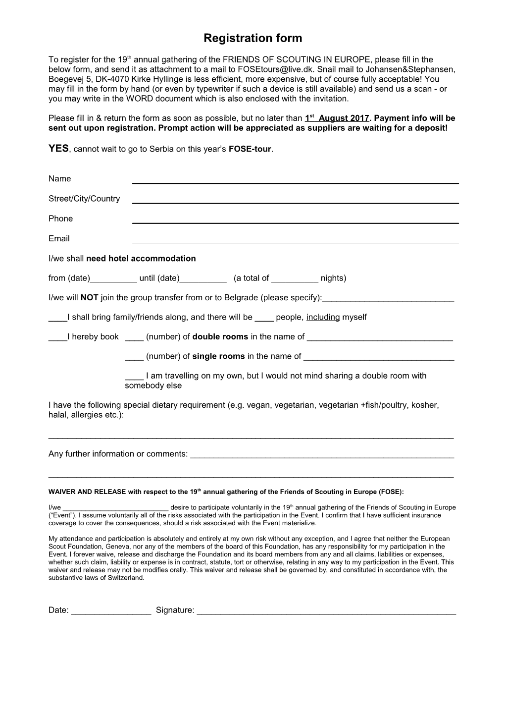 Registration Form s16