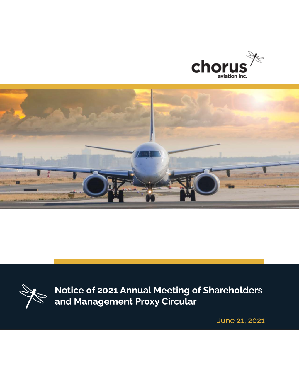 Notice of 2021 Annual Meeting of Shareholders and Management Proxy Circular