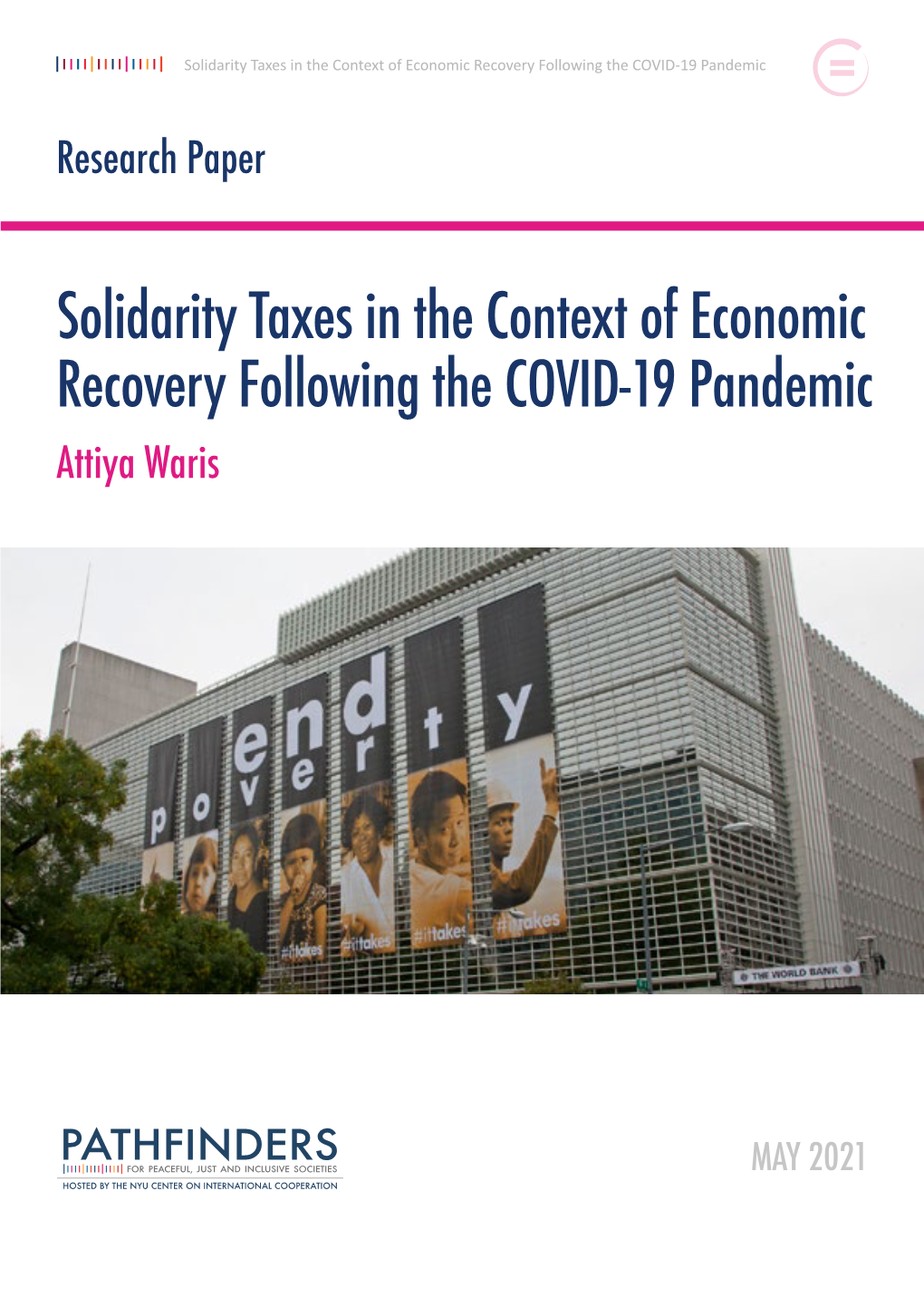 Solidarity Taxes in the Context of Economic Recovery Following the COVID-19 Pandemic