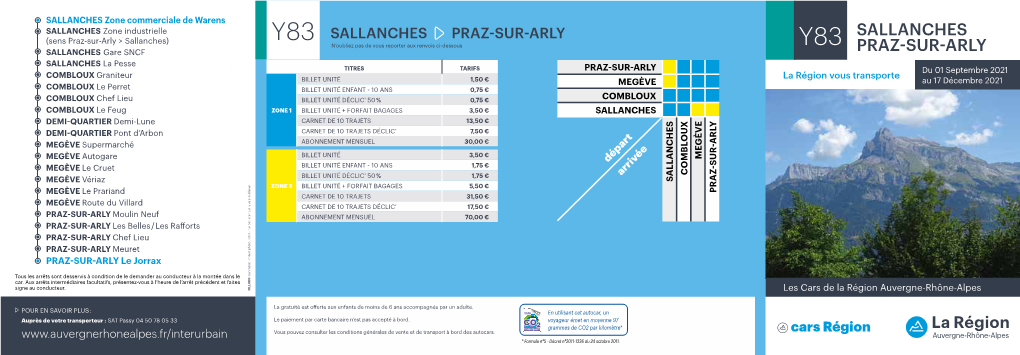 Sallanches Praz-Sur-Arly