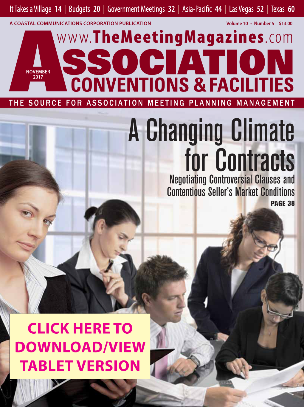 A Changing Climate for Contracts Negotiating Controversial Clauses and Contentious Seller’S Market Conditions PAGE 38