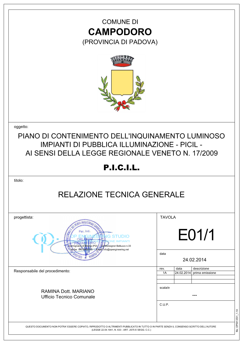 Relazione Tecnica Generale