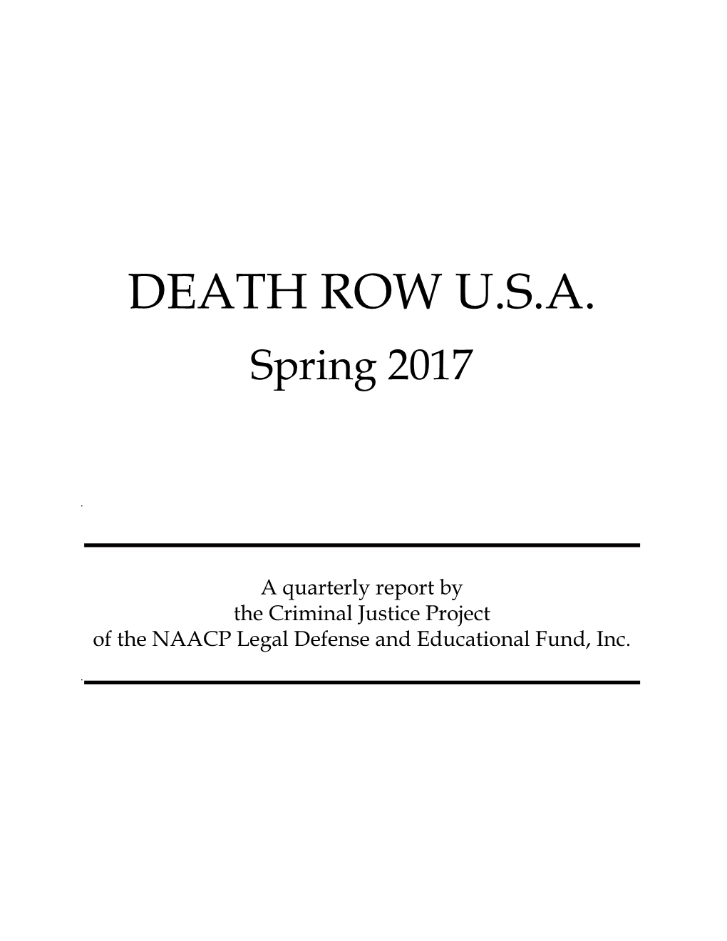 Death Row U.S.A