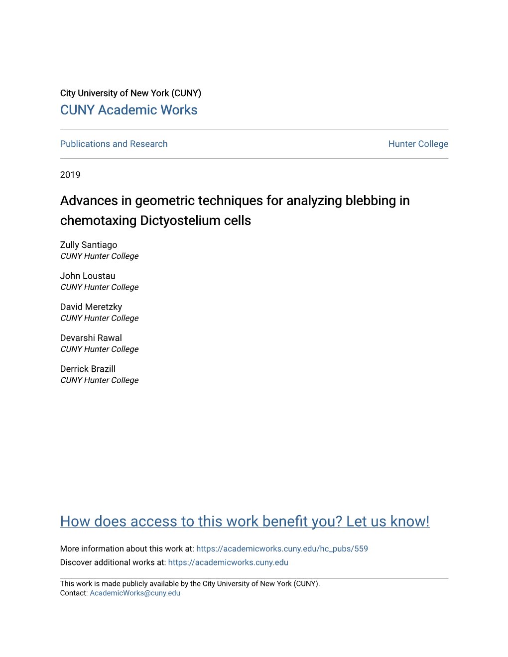 Advances in Geometric Techniques for Analyzing Blebbing in Chemotaxing Dictyostelium Cells