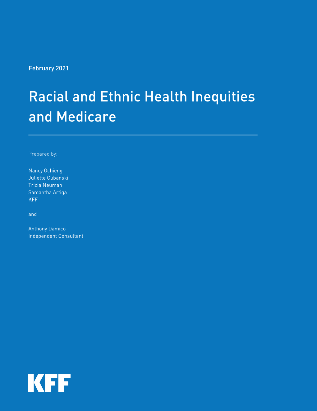 Racial and Ethnic Health Inequities and Medicare