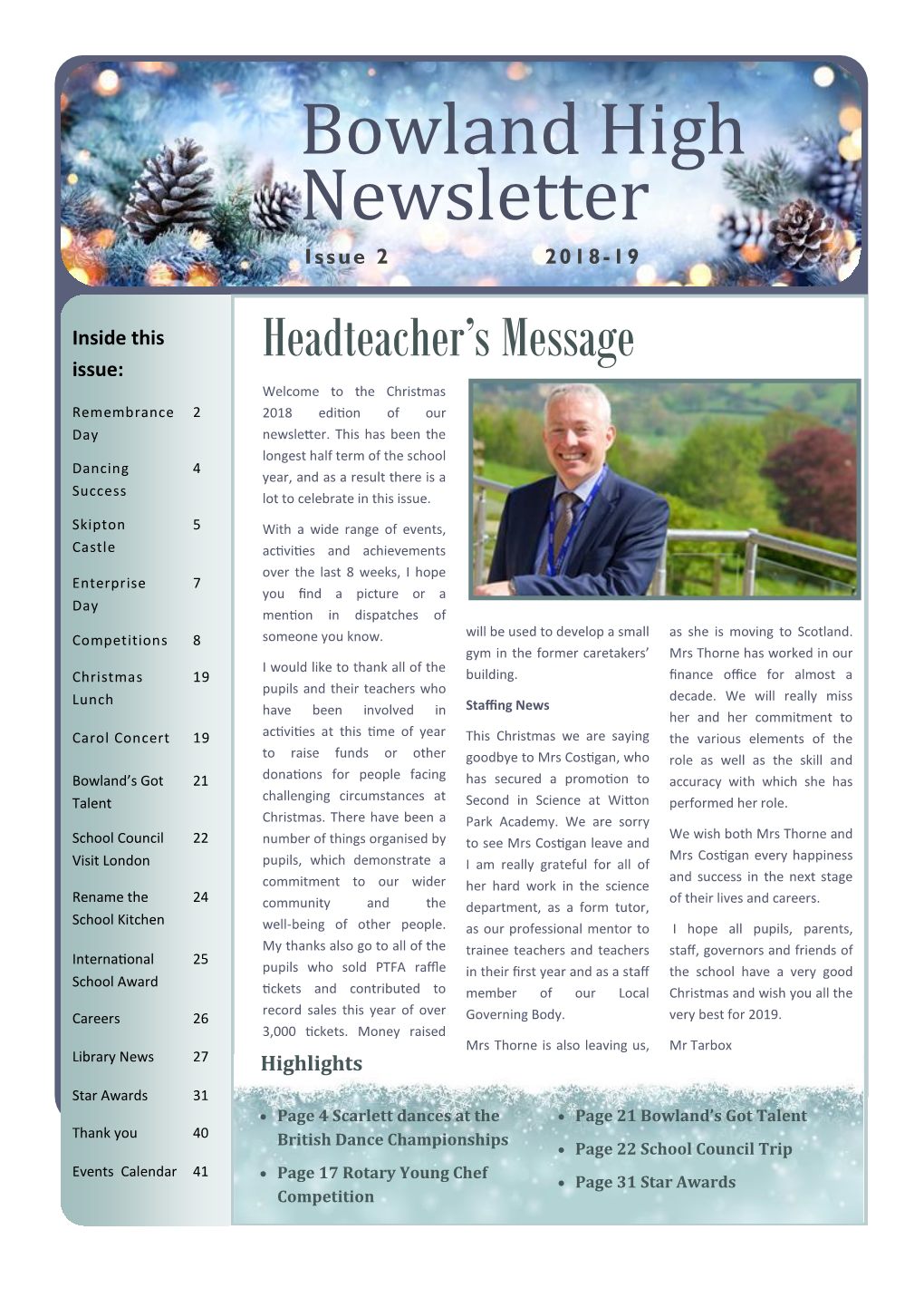 Newsletter 18-19 Iss 2