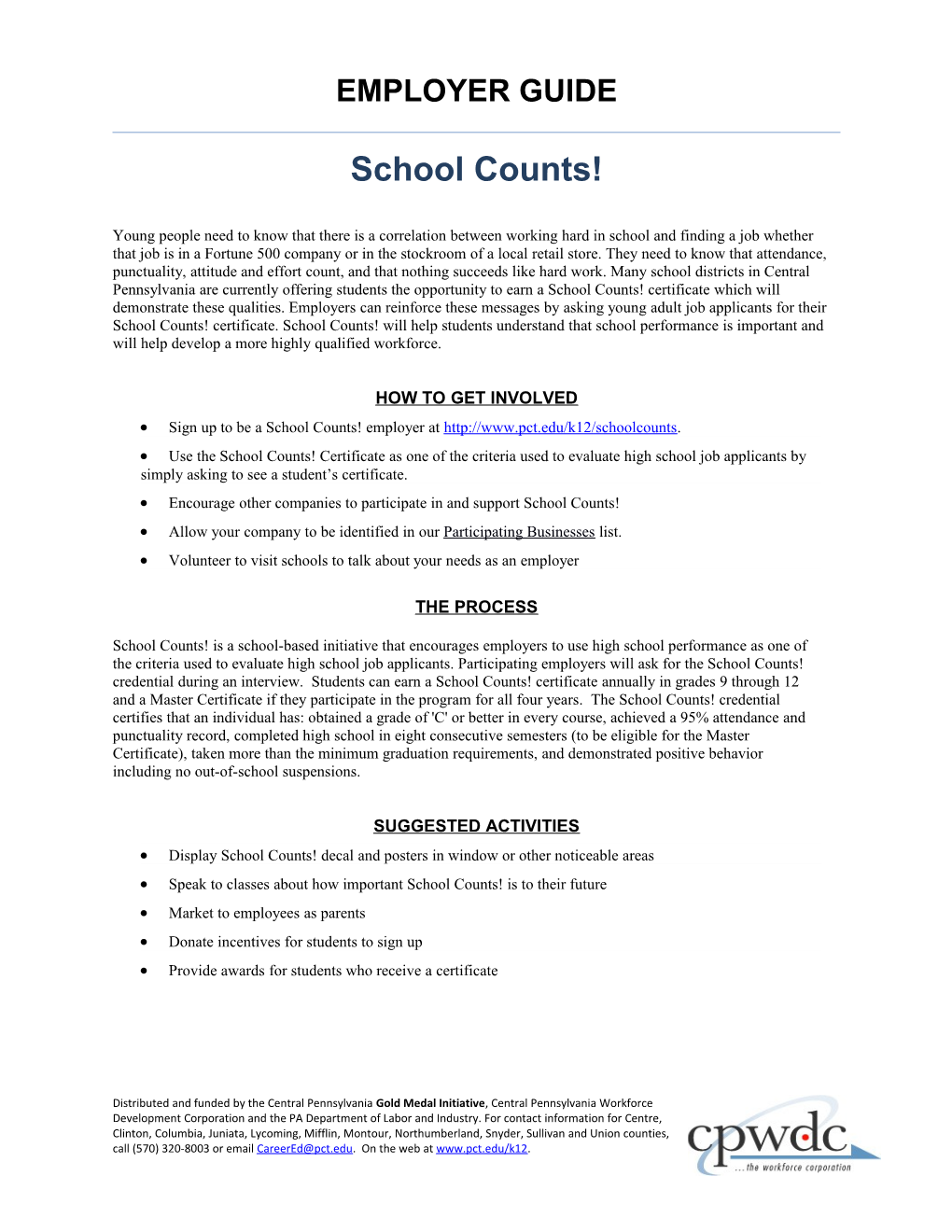 School Counts Guide for Businesses