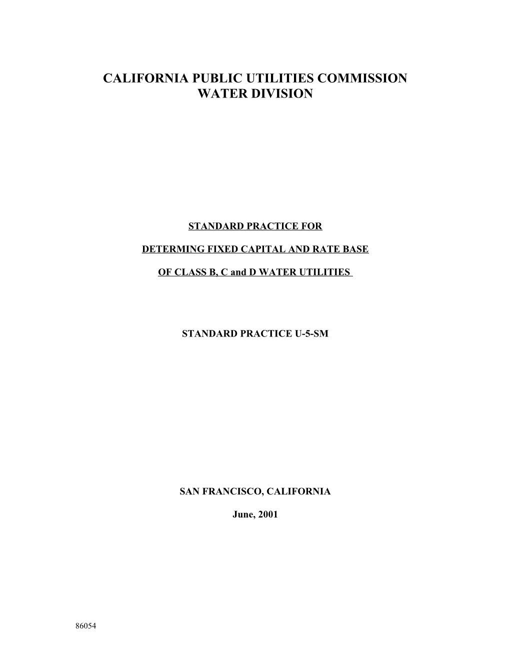 California Public Utilities Commission s1