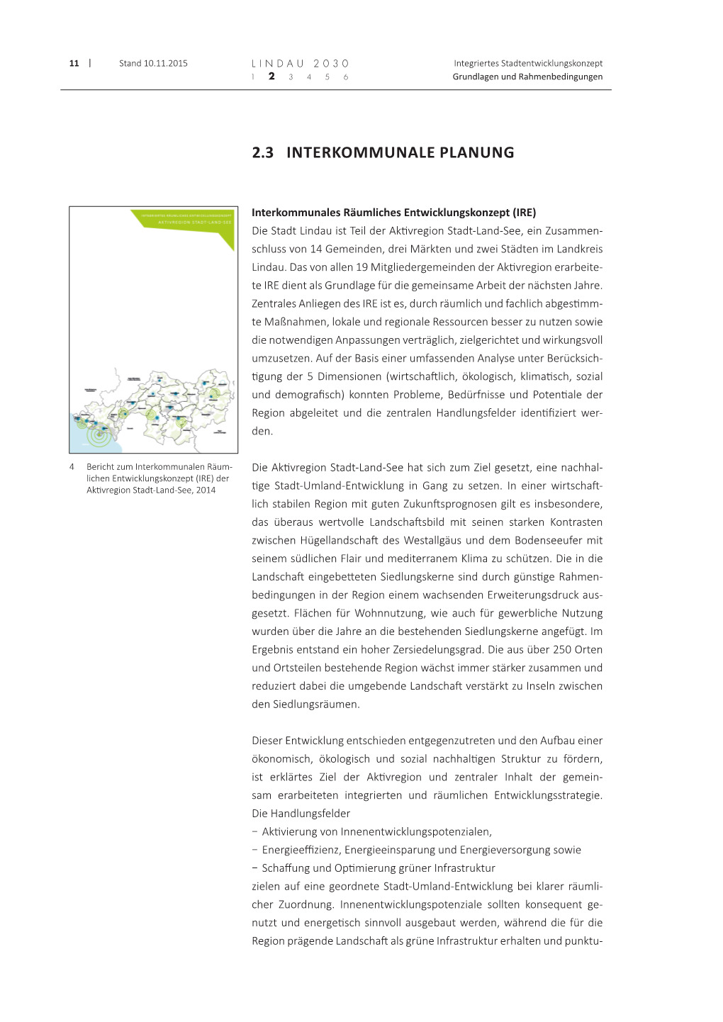 2.3 Interkommunale Planung