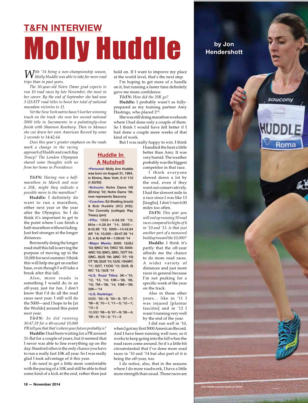 Molly Huddle Why I Do It, Ultimately Ith ’14 Being a Non-Championship Season, Hold On