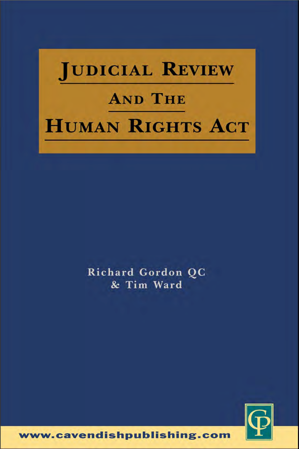 Judicial Review and the Human Rights Act