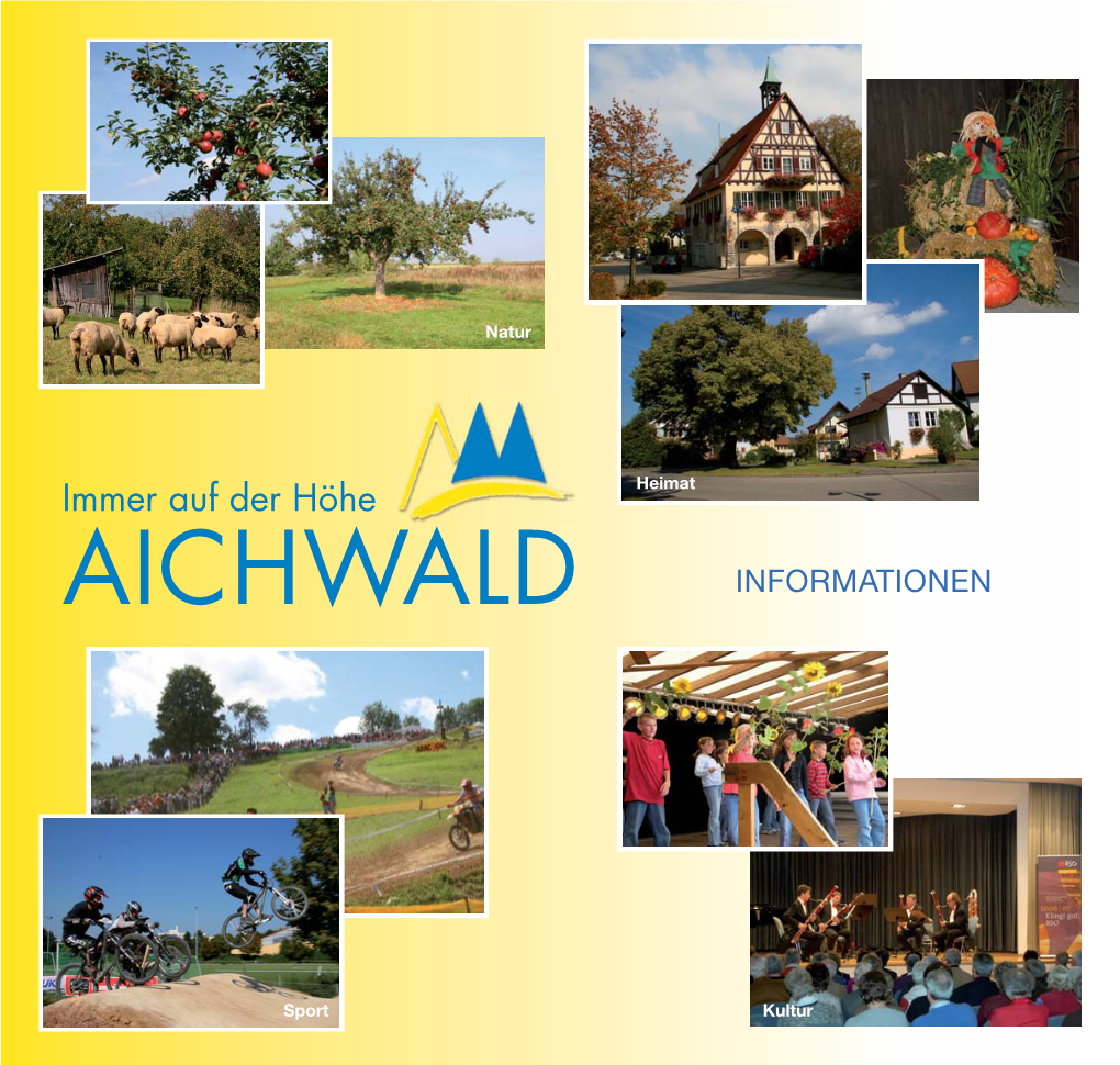 Bürger-Informationsbroschüre Der Gemeinde Aichwald