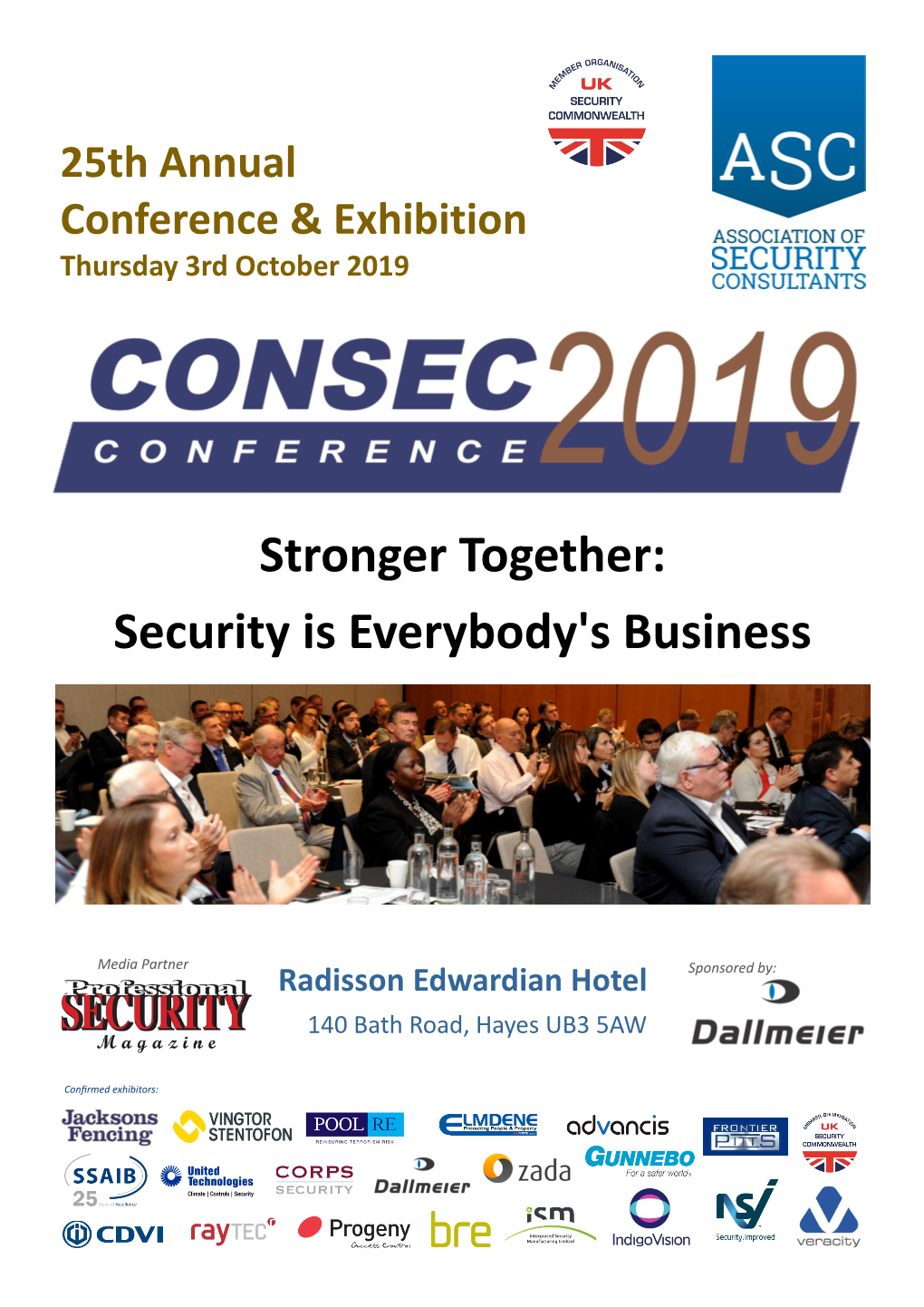 Stronger Together: Security Is Everybody's Business