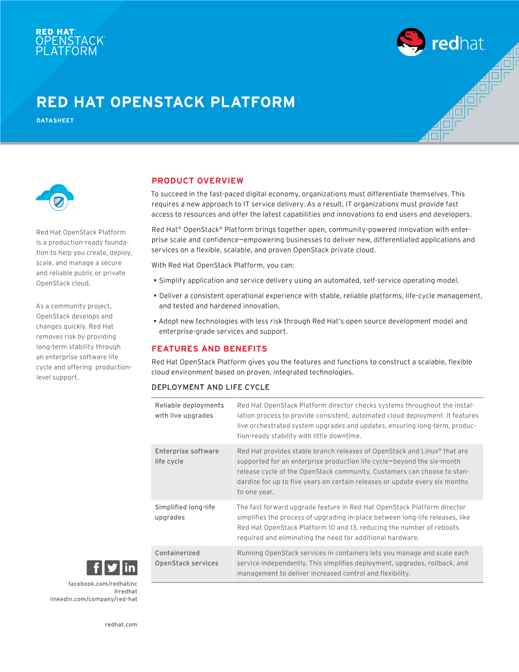 Red Hat Openstack Platform