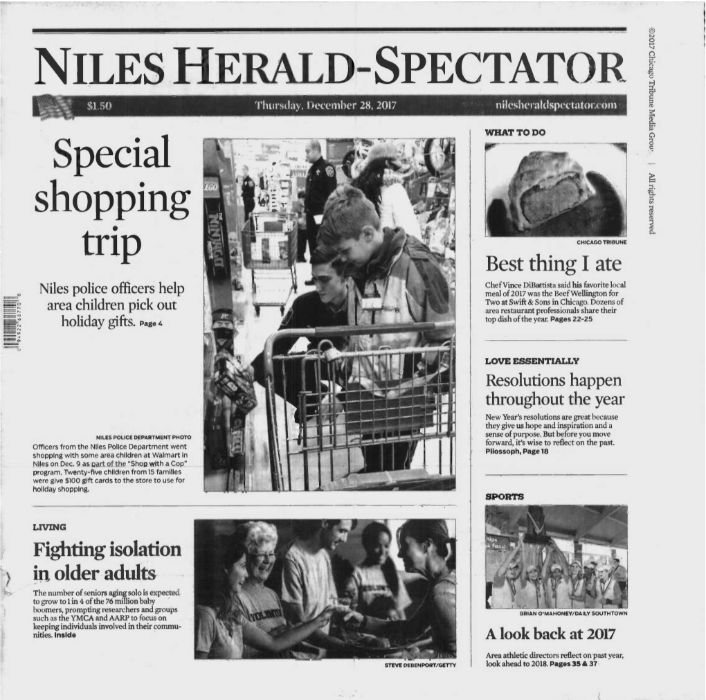 HERALD- SPECTATOR I Rihlirsday I)Ccernher 28, 20J7 Niiesheraldspectatoicom - Special Shopping