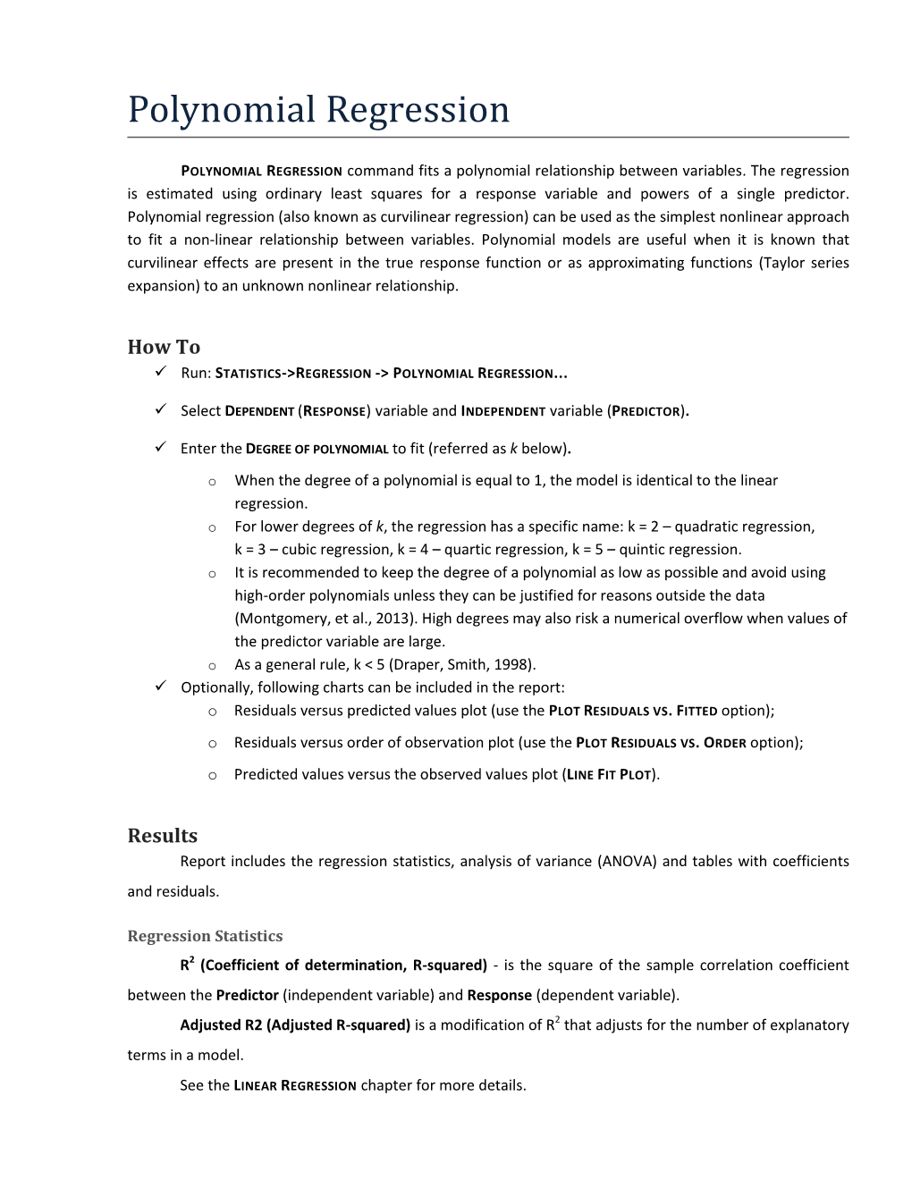 Polynomial Regression