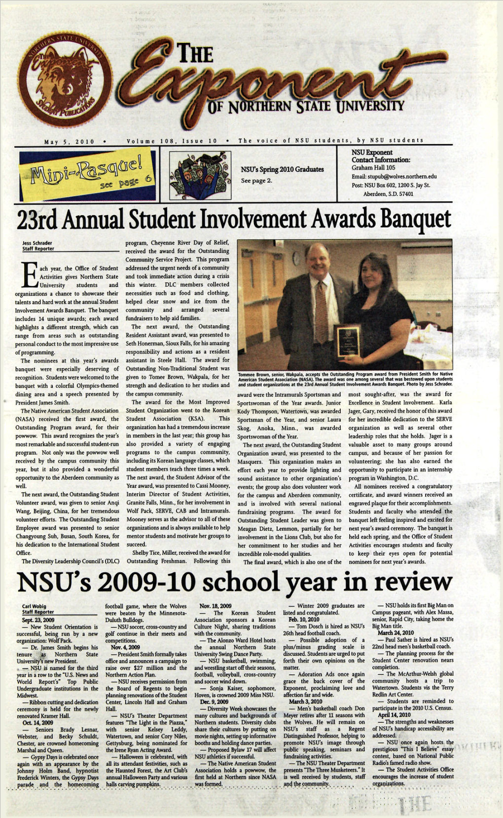 23Rd Annual Student Involvement Awards Banquet