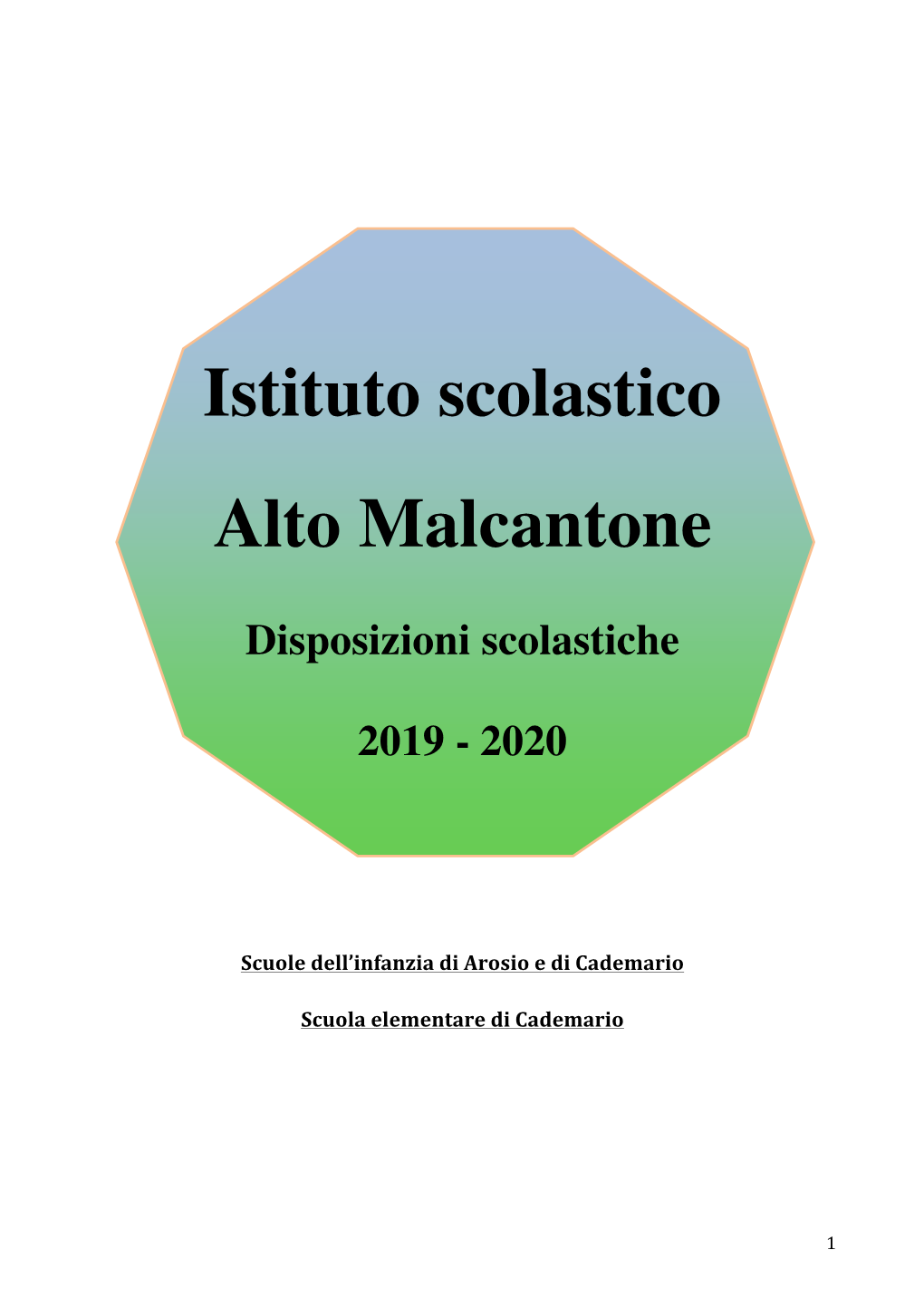 Istituto Scolastico Alto Malcantone