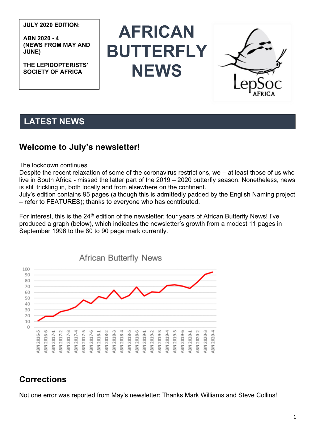 African Butterfly News