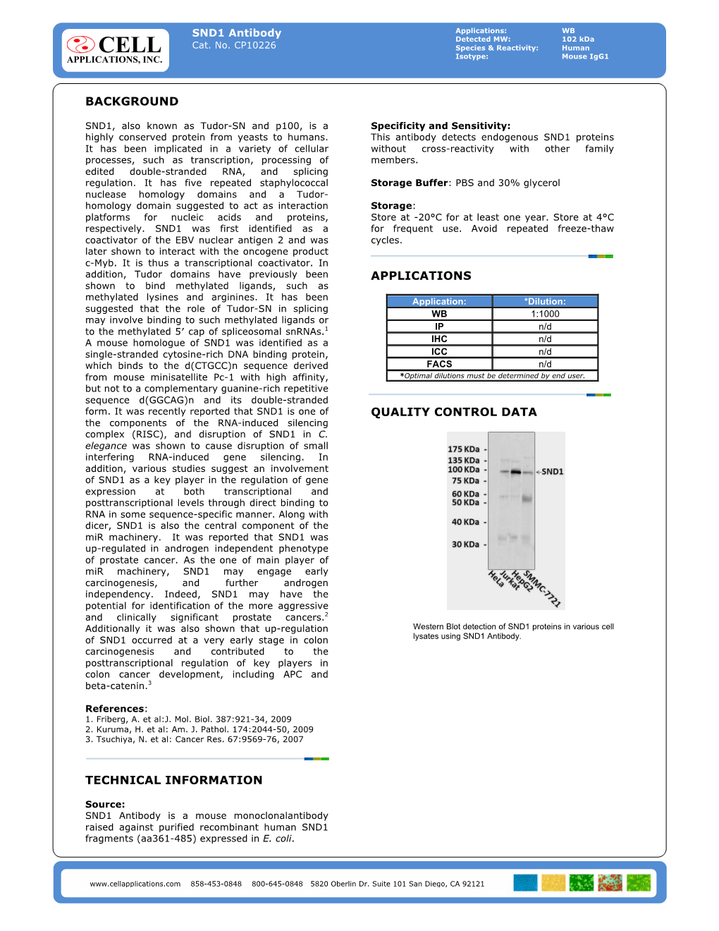 Product Sheet CP10226