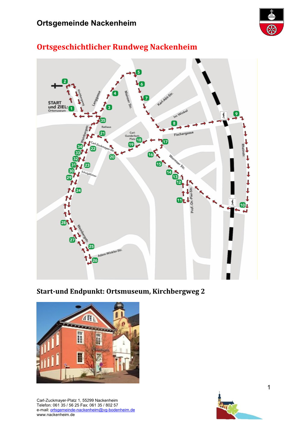 Ortsgeschichtlicher Rundweg Nackenheim