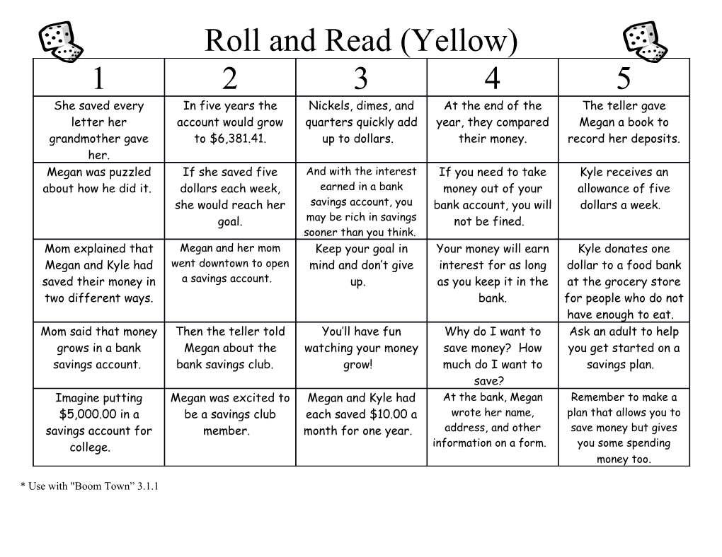 Roll and Read s2