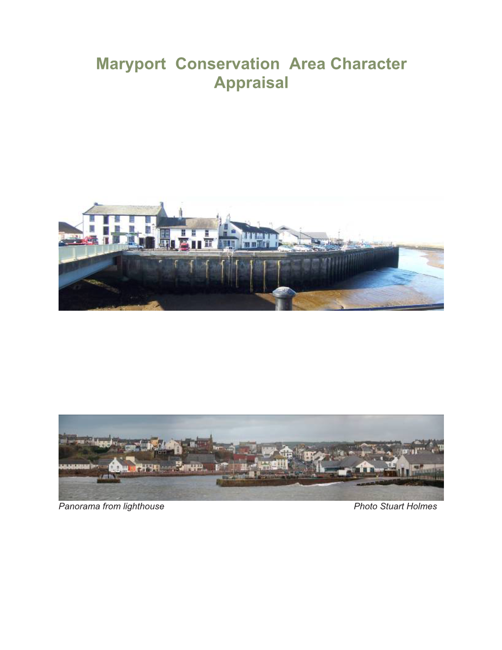 Maryport Conservation Area Appraisal