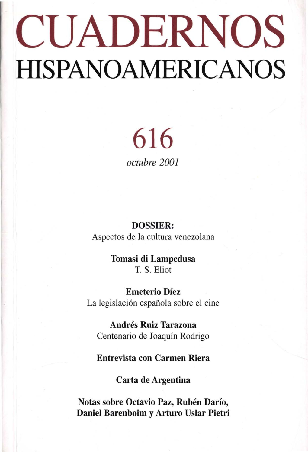 Cuadernos Hispanoamericanos