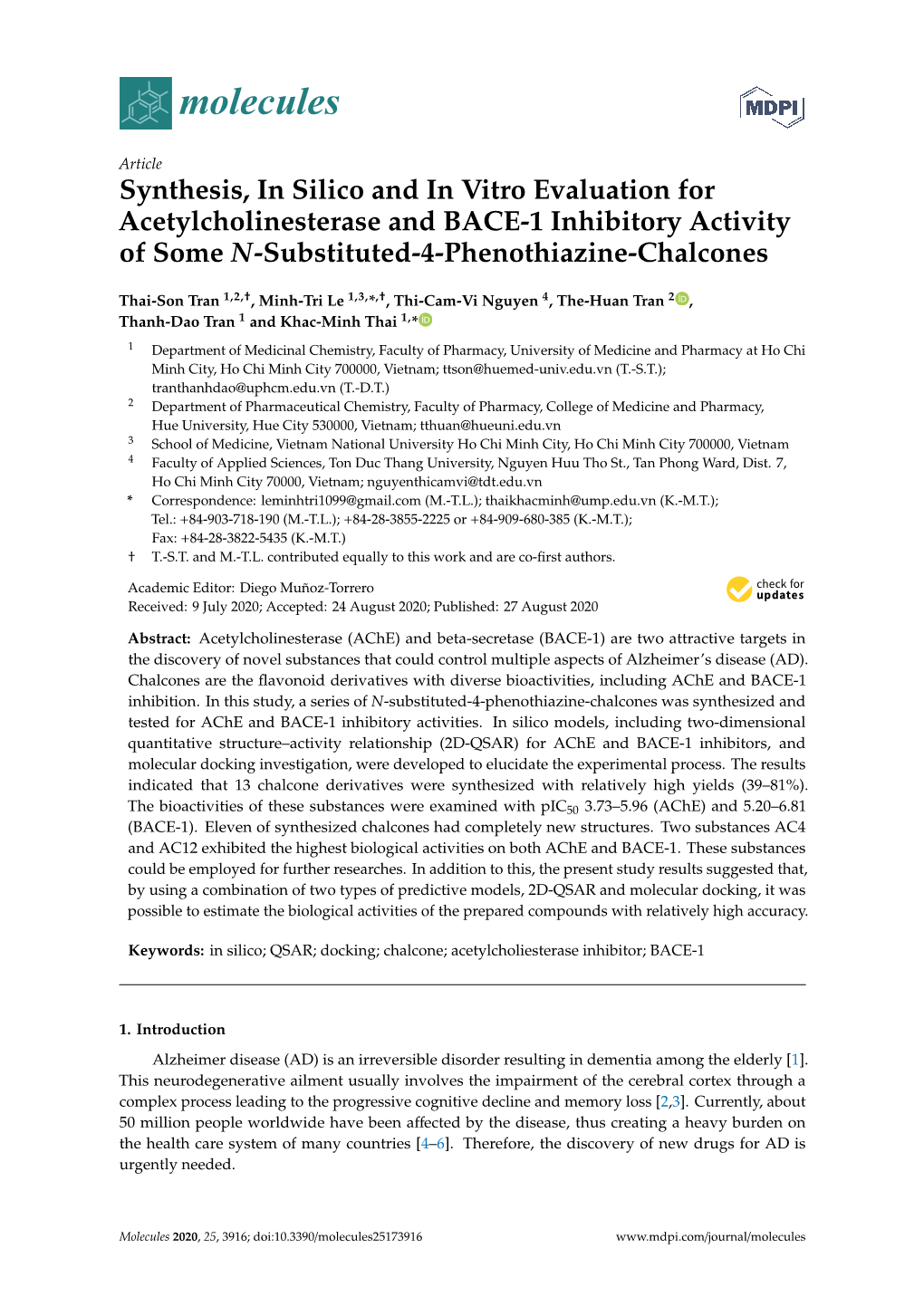 Downloaded Form Protein Data Bank [91] and Flexx Program in Biosolveit Leadit [92] with Default Settings