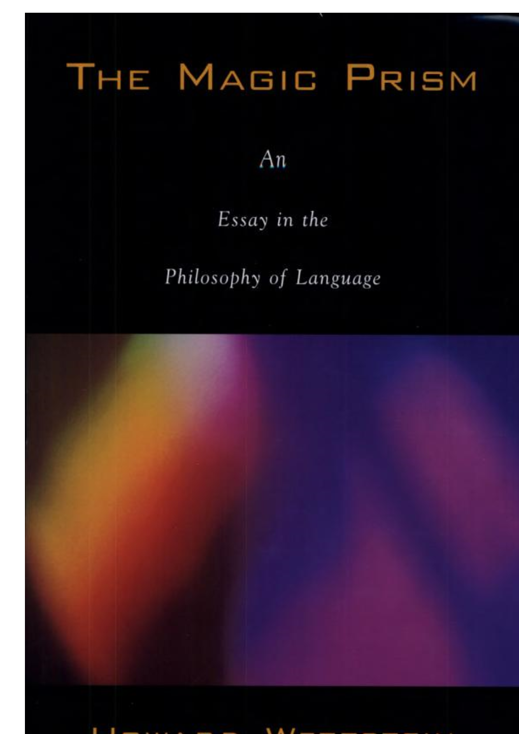 Download the Magic Prism : an Essay in the Philosophy of Language