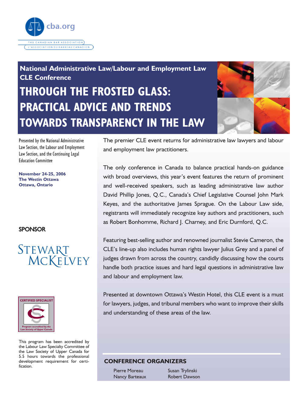 Through the Frosted Glass: Practical Advice and Trends Towards Transparency in the Law