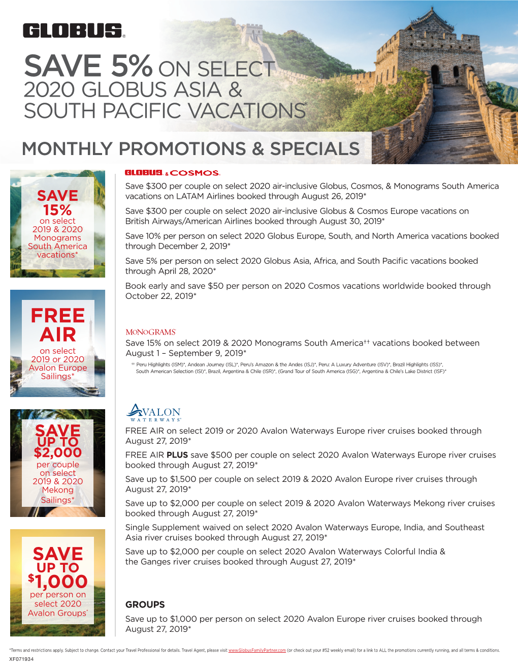 071934 2019 GFOB Flyer August Promos Specials PRM GRP