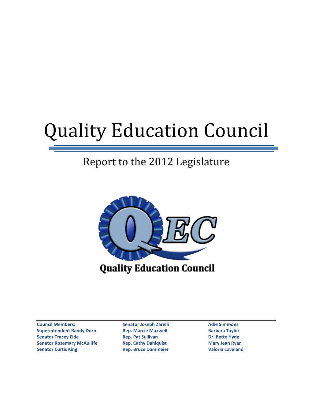 Quality Education Council