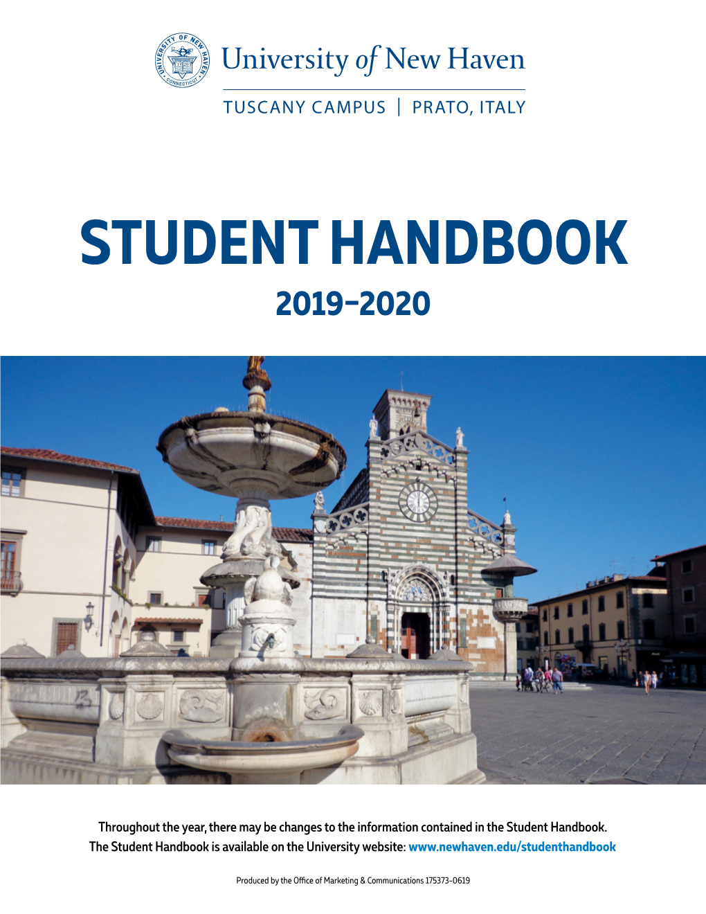 Student Handbook 2019–2020