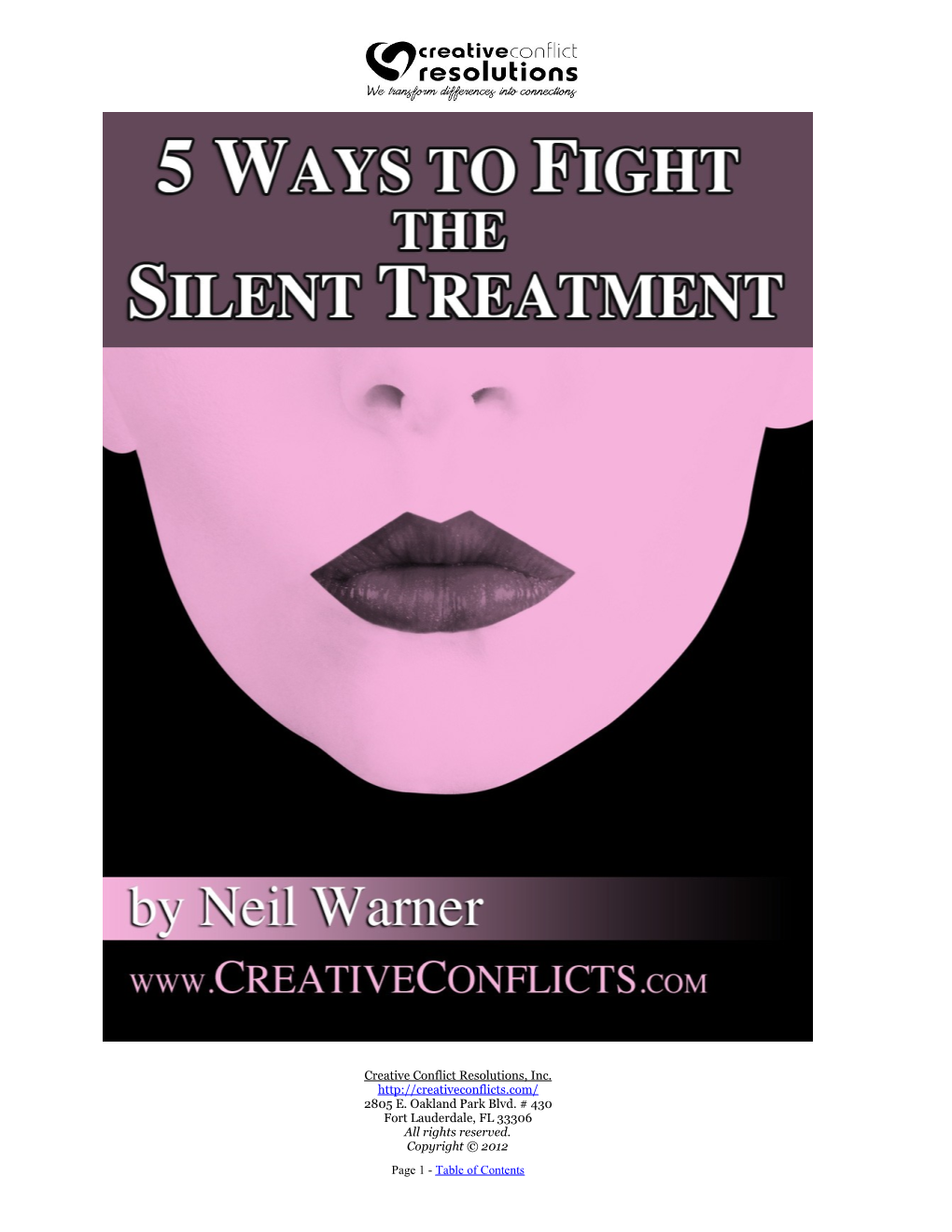5 Ways to Fight the Silent Treatment”