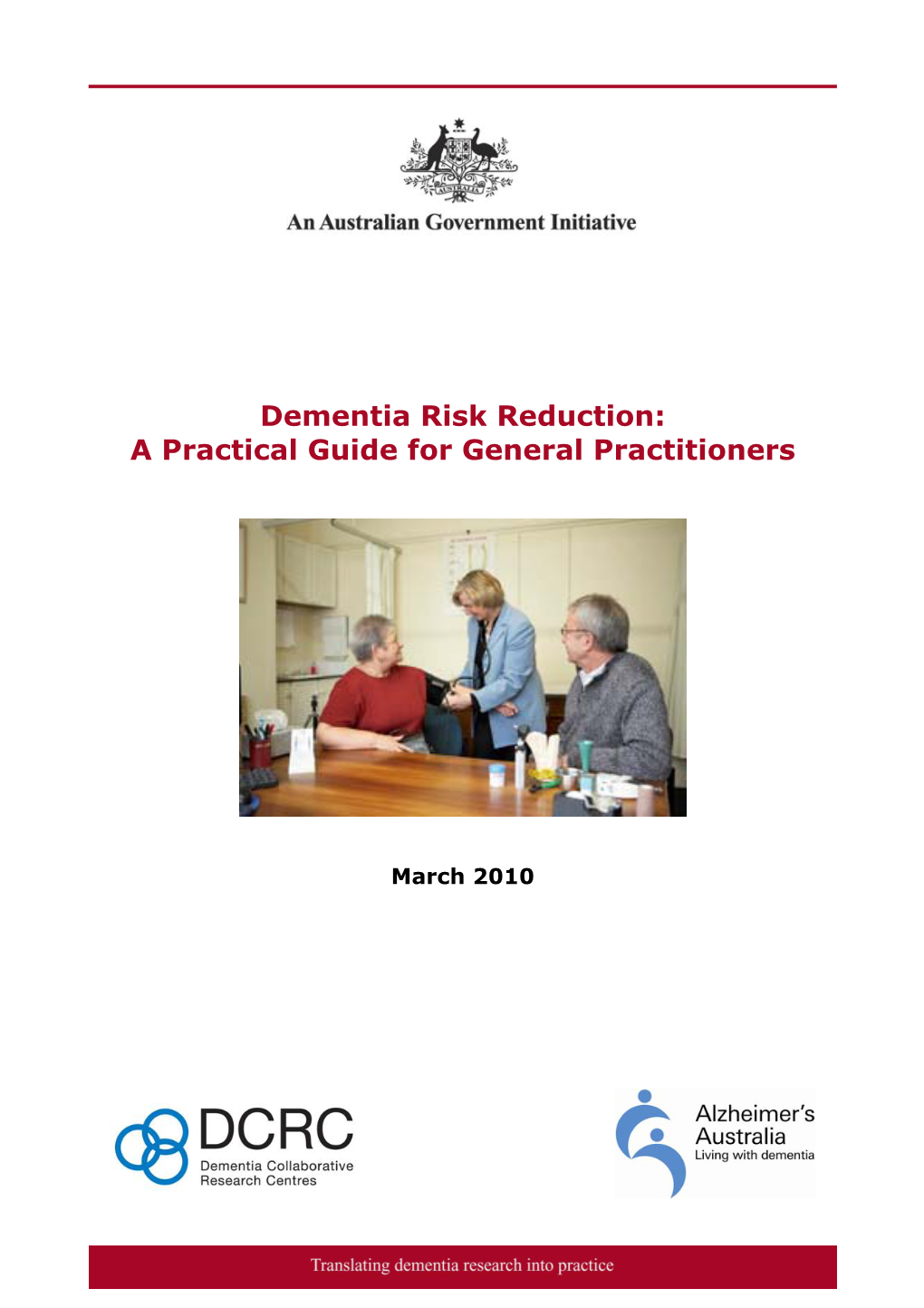 Dementia Risk Reduction: a Practical Guide for General Practitioners