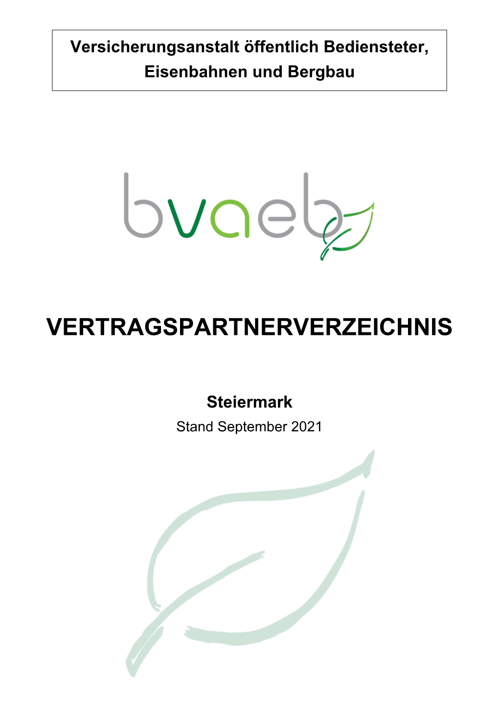 Vertragspartnerverzeic