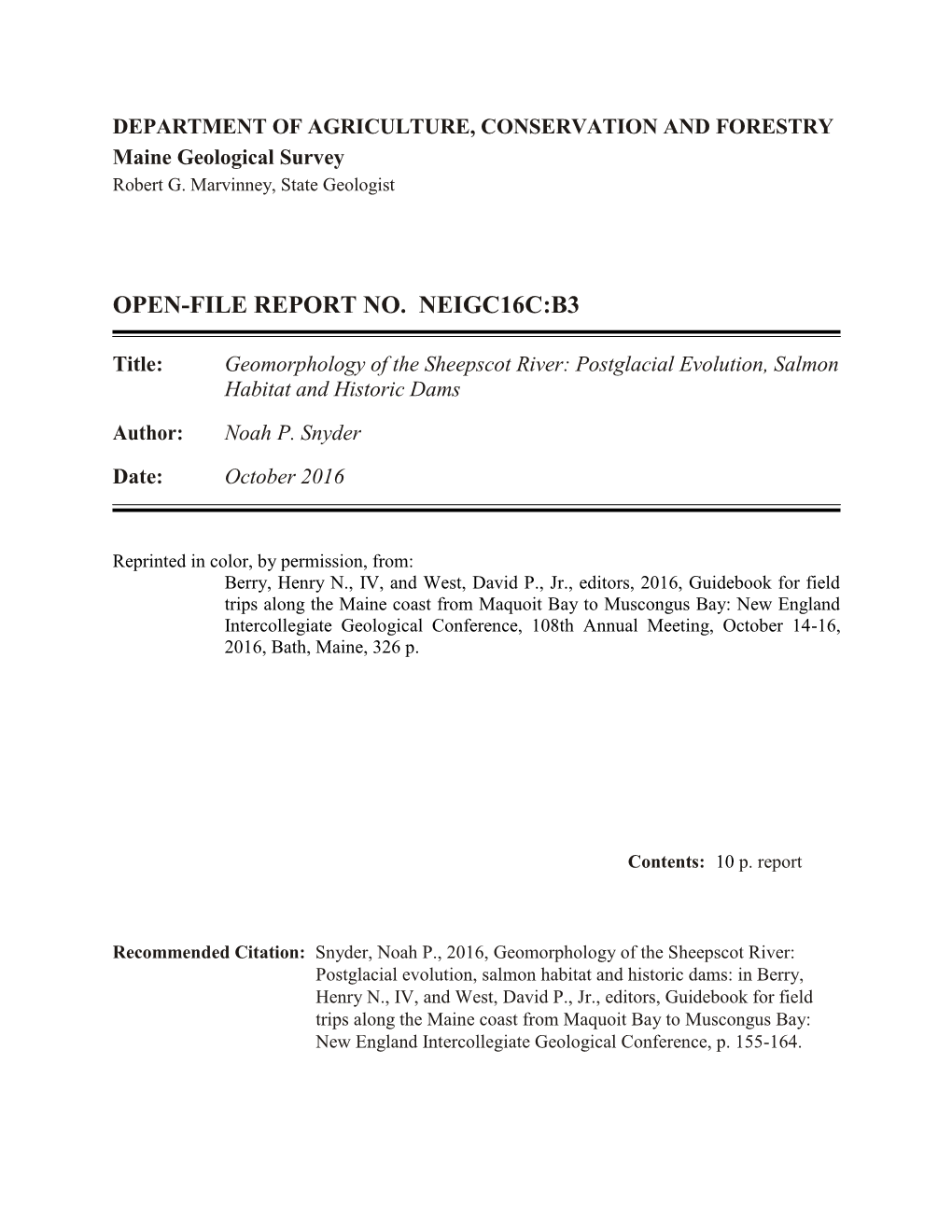Open-File Report No. Neigc16c:B3
